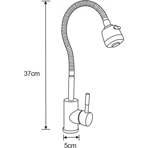 Kjøkkenbatteri Krom S12