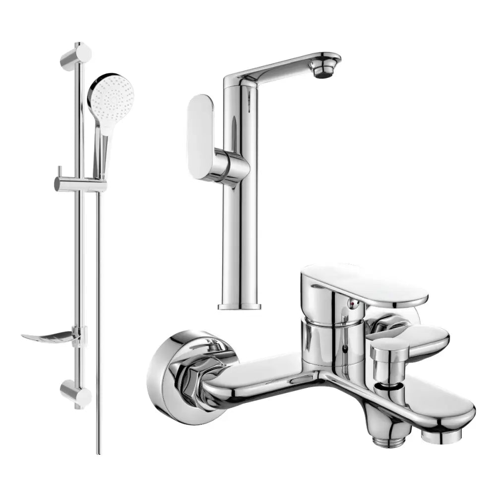 Milo Df05 Badekarpakke Krom - 713153df05
