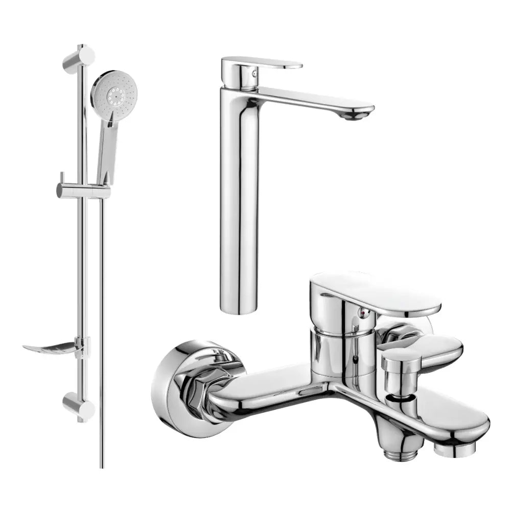 Milo Df40 Badekarpakke Krom - 71313df40
