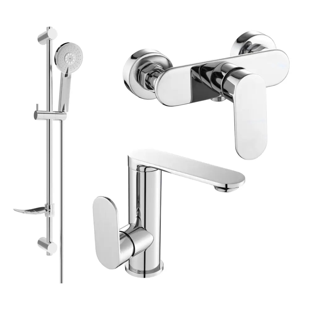 Milo Df40 Dusjsett Krom - 713054df40-