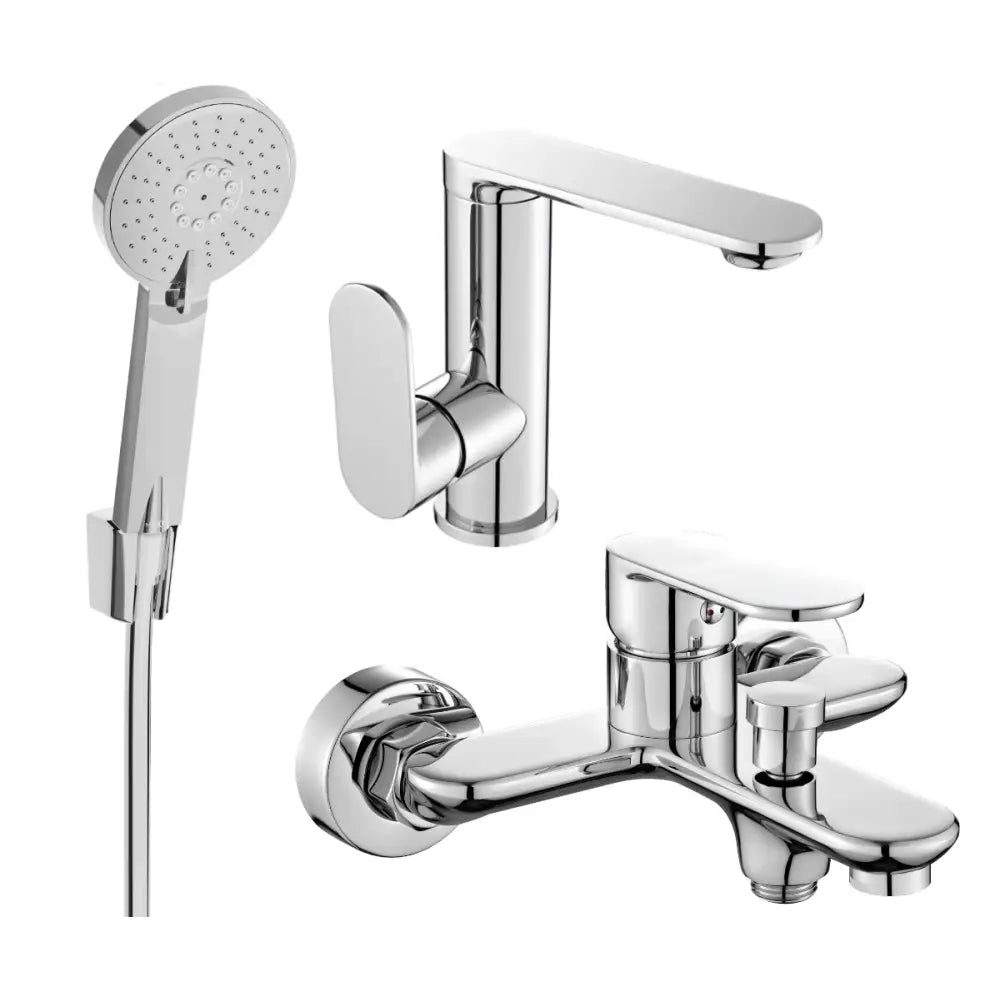 Milo R40 Badekarpakke Krom - 713053r40