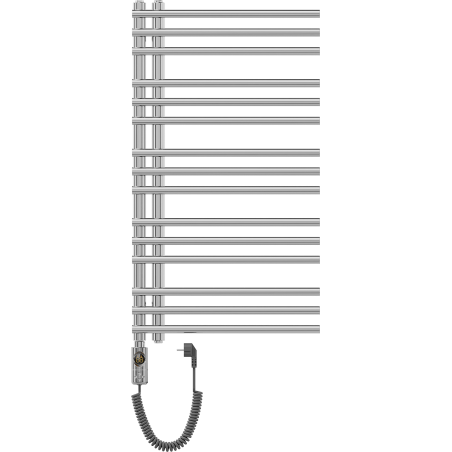 Håndkletørker Neptun 900 x 500 mm, 300 W, Krom