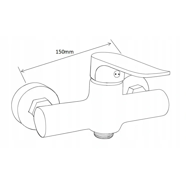 Pecos Ds62 Dusjsett Svart - 72704ds62