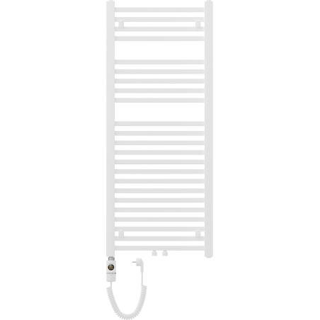 Håndkletørker Pluton 1200 x 500 mm, 600 W, Hvit