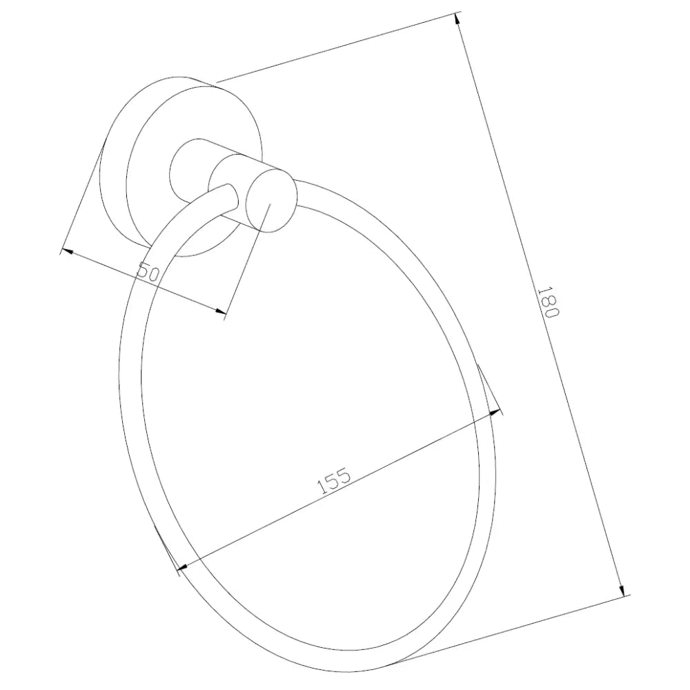 Remo Håndklehenger Krom - 7050732