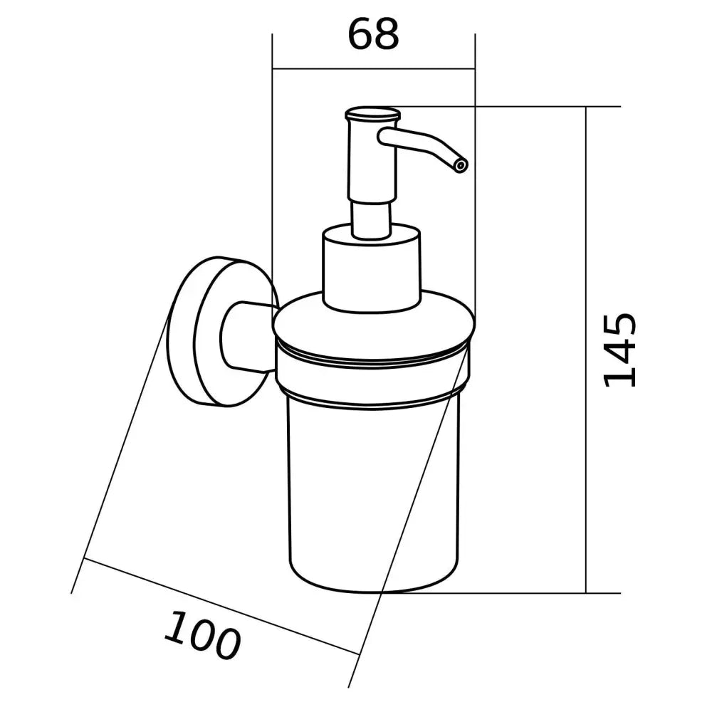 Remo Såpedispenser Krom - 70507388