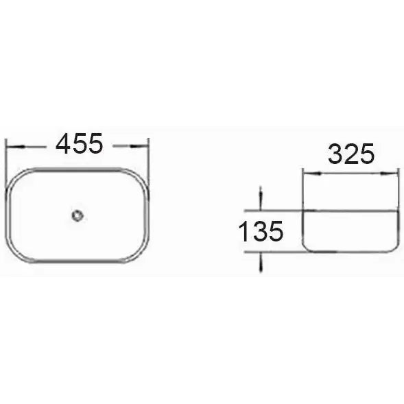 Rita Servant for Benkeplate 45x32 Cm Matt Brun