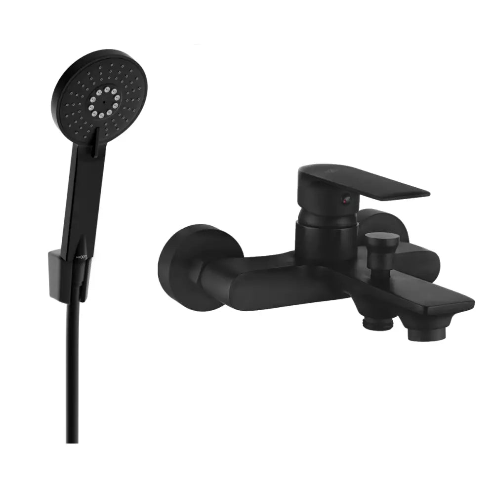Royo R40 Badekarsbatteri med Dusjsett Svart - 7223r40-
