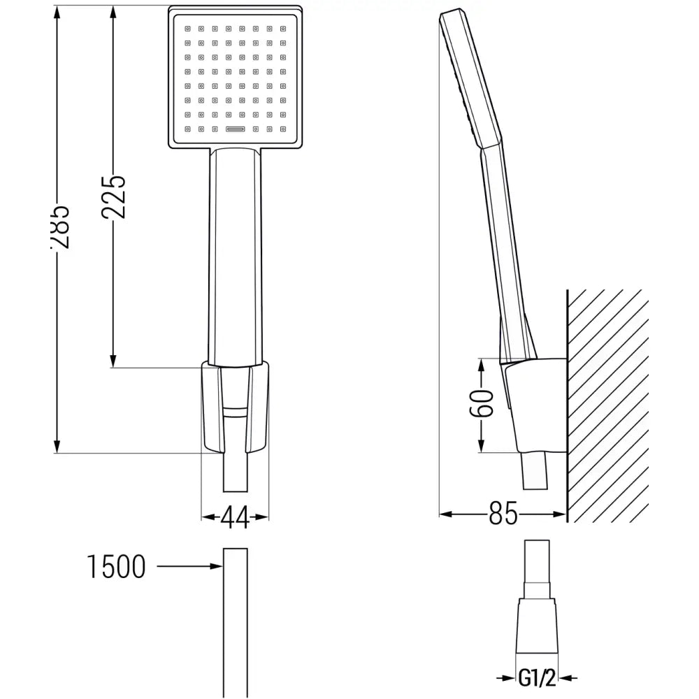 Royo R45 Badekarsett Krom - 72203r45