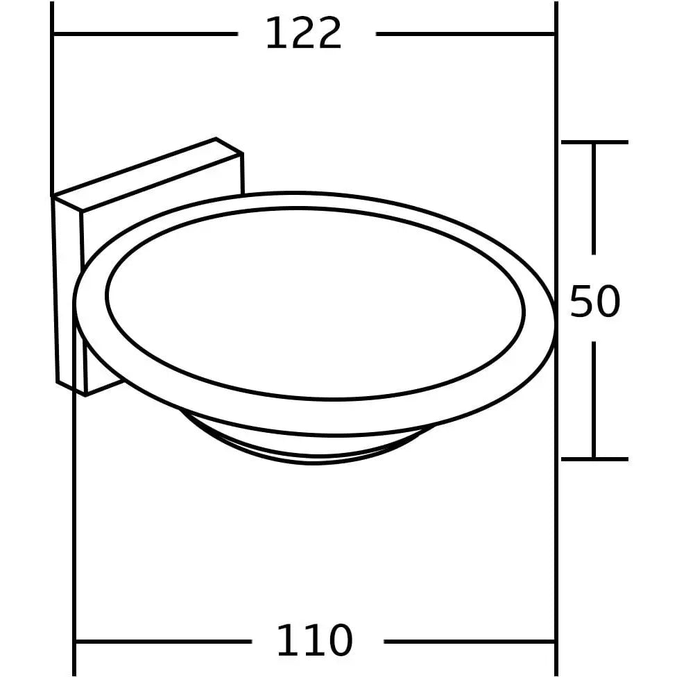 Rufo Såpeholder Krom - 7050939