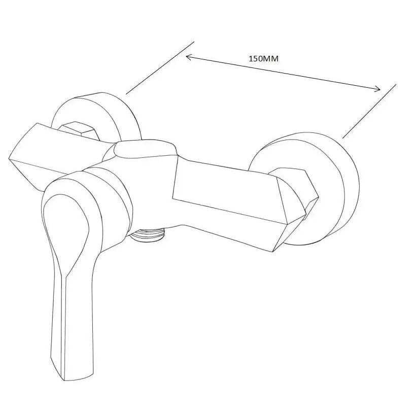 Sabre Df62 Dusjsett Krom - 72104df62
