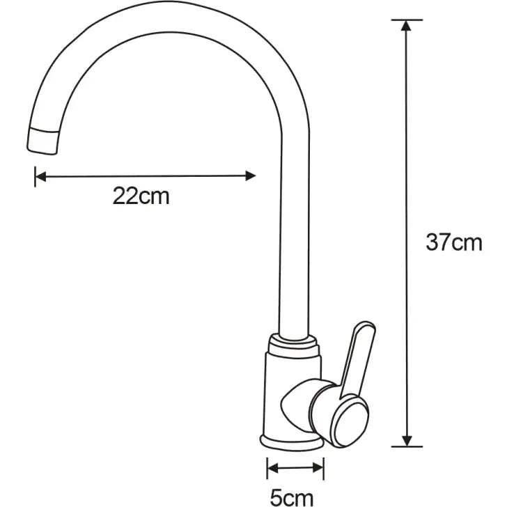 Kjøkkenbatteri Krom S17