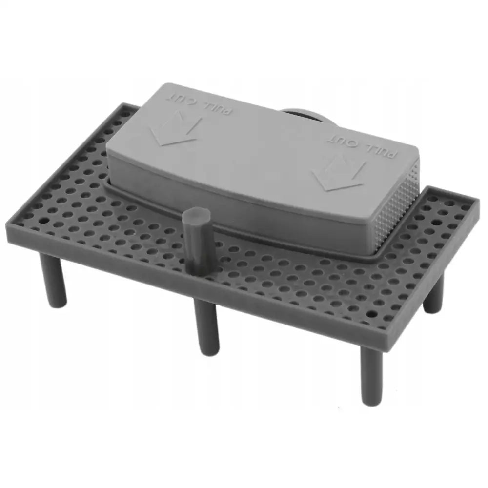 Sluk med Filter for Linjeavløp Grå