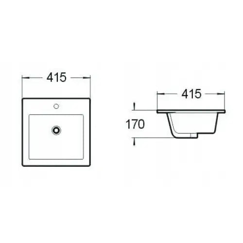 Stella Innfelt Servant 41x41 Cm Hvit