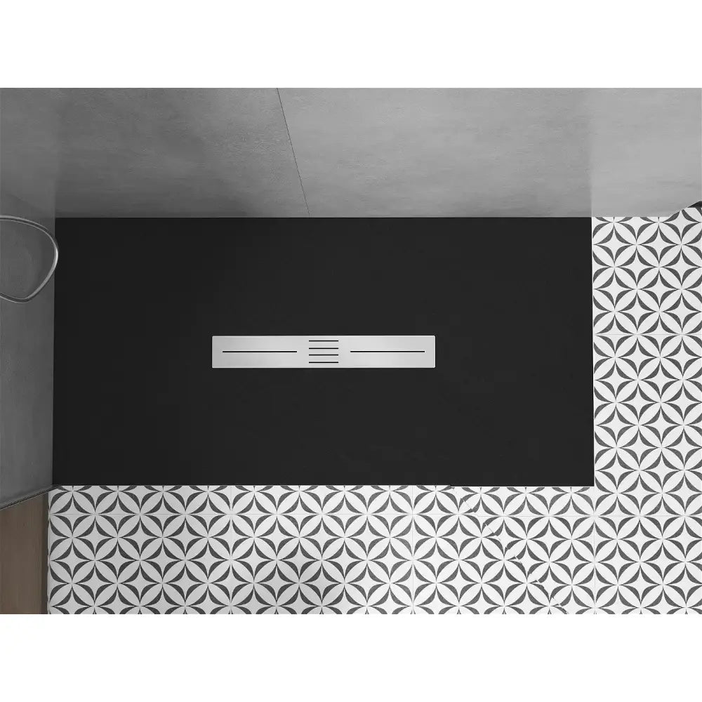 Toro Dusjbrett Rektangulært Smc 180x80 Cm Svart