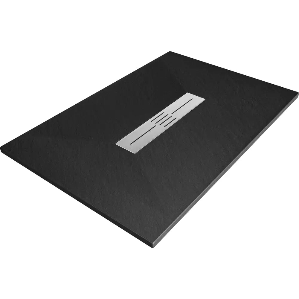 Toro Rektangulært Smc-dusjbrett 130x70 Cm Svart