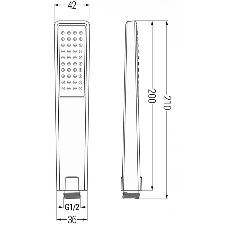 Dusjsett Krom S52