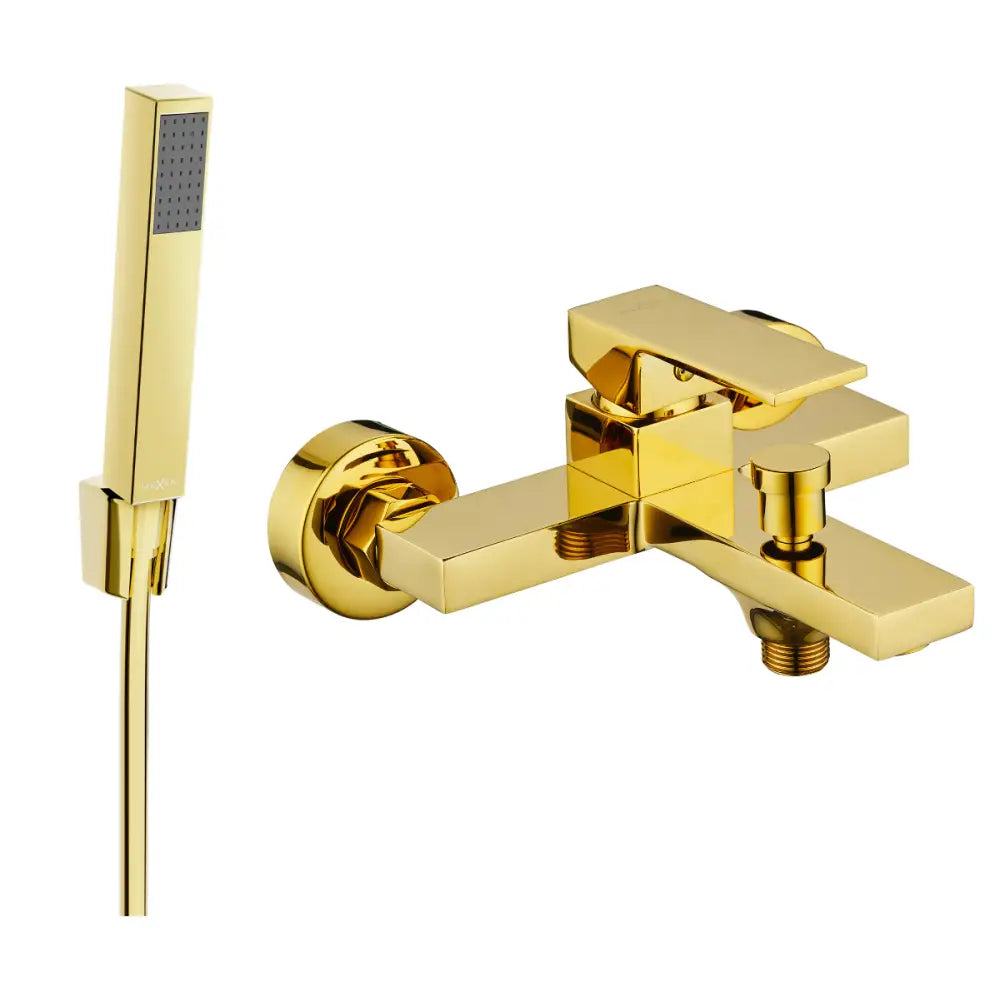 Uno R77 Badekarsbatteri med Dusjsett Gull - 7143r77-