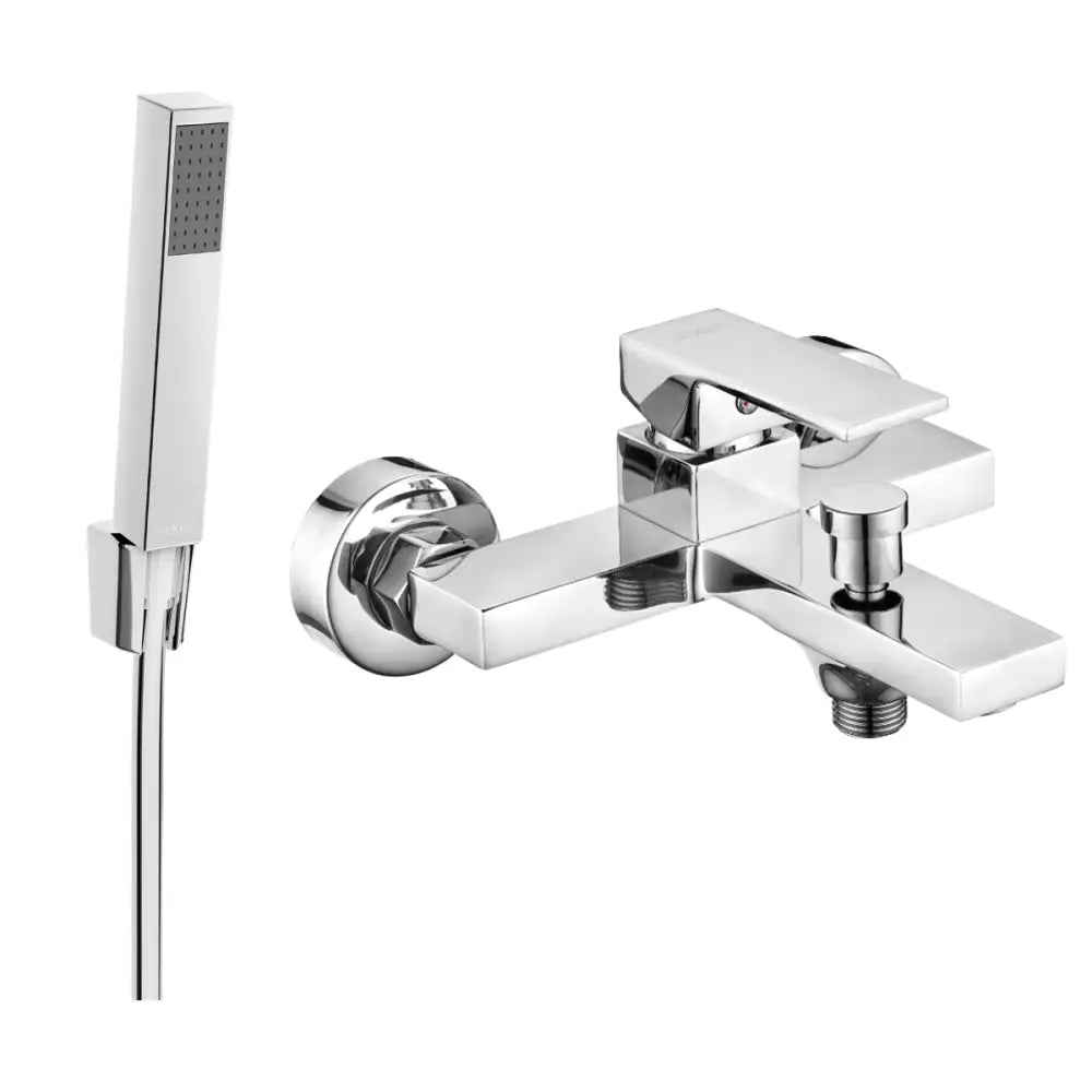 Uno R77 Badekarsbatteri med Dusjsett Krom - 7143r77-