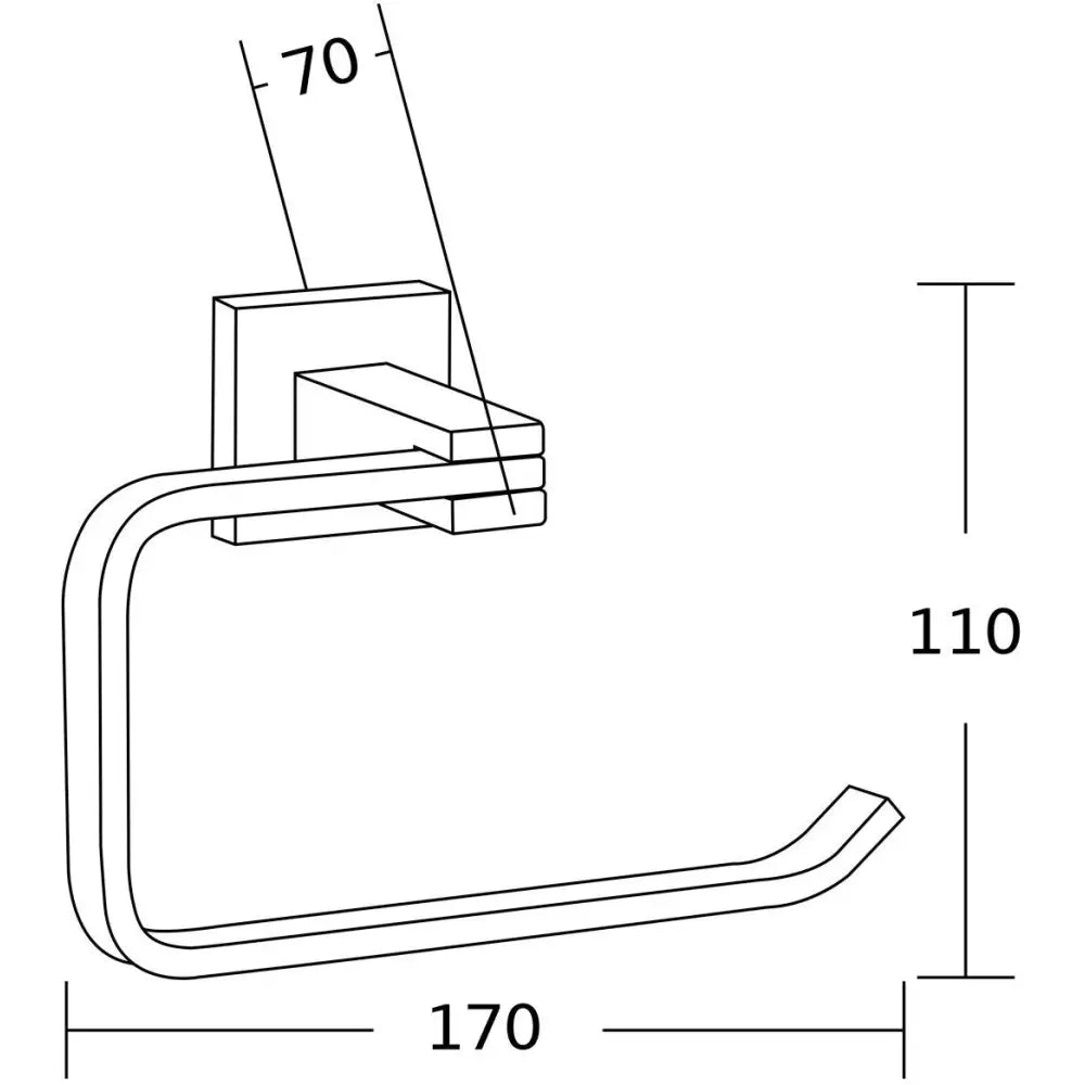 Vane Toalettpapirholder Gull - 7020933