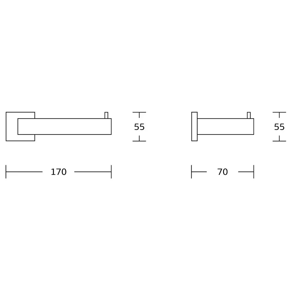 Vox Toalettpapirholder Svart - 707033