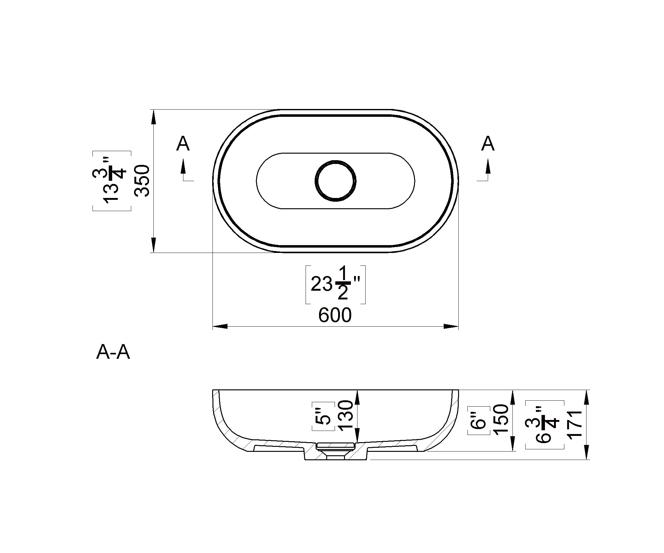 Montert badekarbatteri og servantbatteri børstet hard grafitt Grohe Atrio på baderom