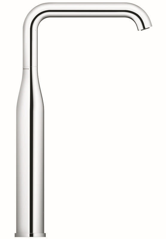 Nærbilde av håndtak på servantbatteri høy krom XL Grohe Essence