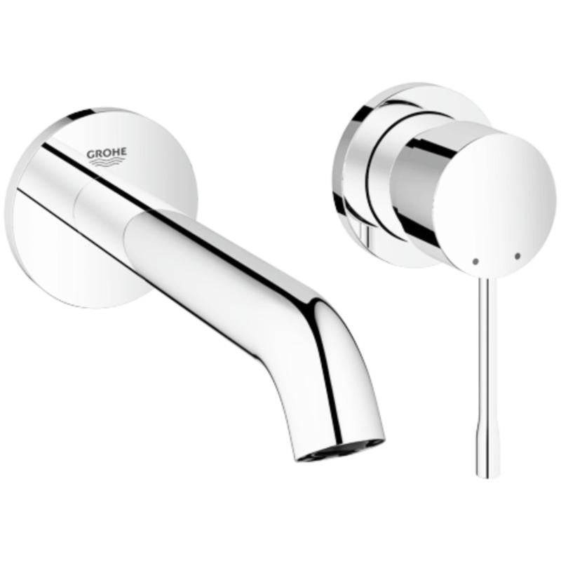 Nærbilde av Servantbatteri innbygging krom - Grohe Essence New grep