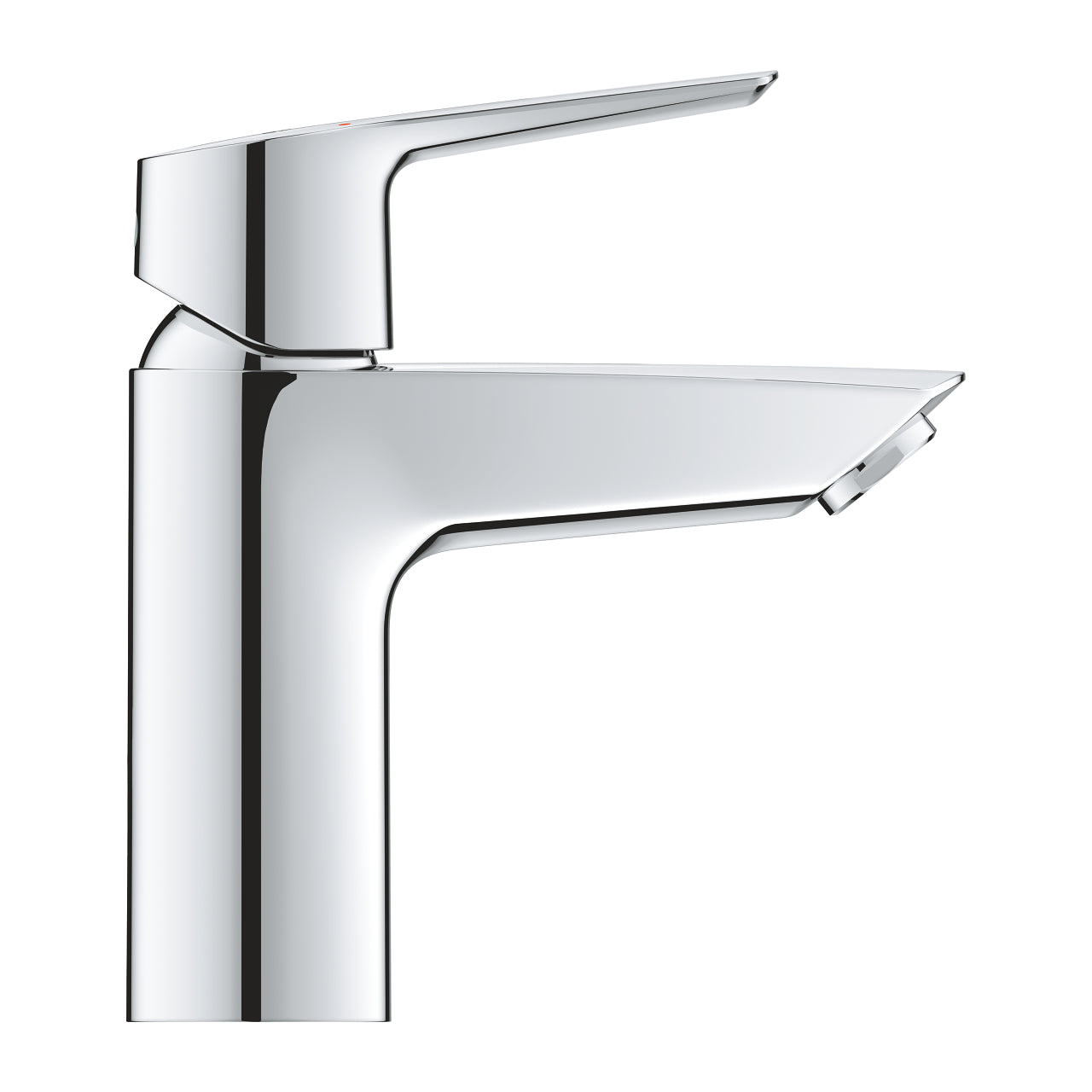 Detalj av servantbatteri krom Grohe QuickFix Start