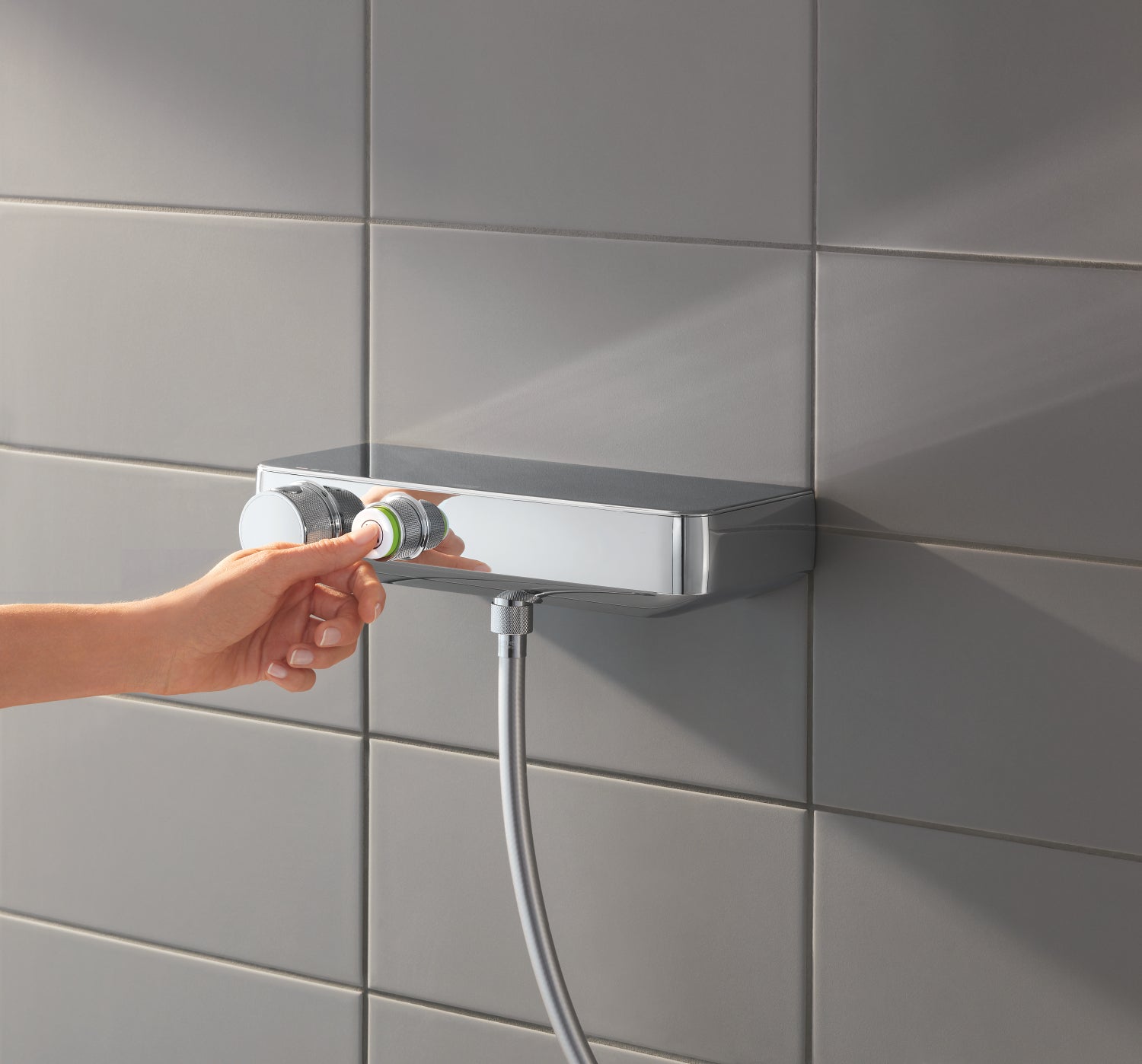 Termostat dusjsett krom Grohe Grohtherm SmartControl bakside