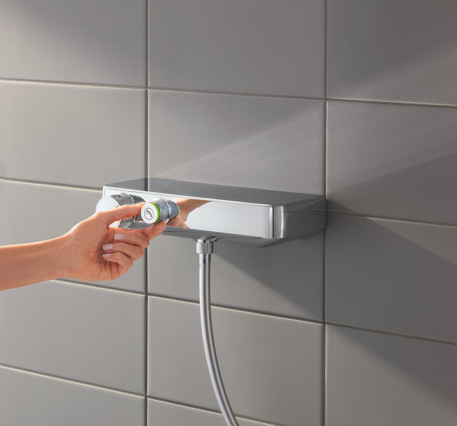 Termostat dusjsett krom Grohe Grohtherm SmartControl detalj