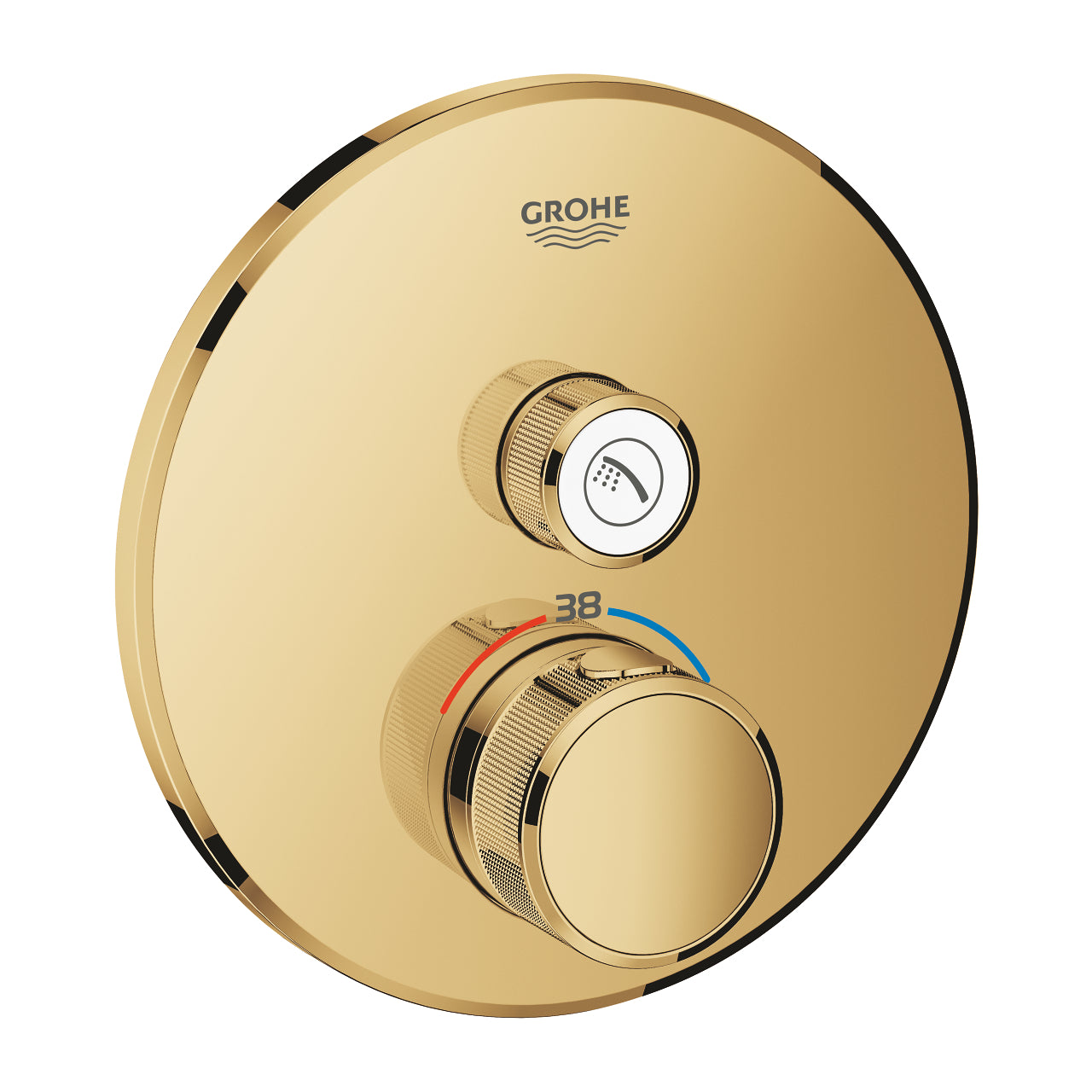 Termostat innbyggings Cool Sunrise - Grohe Grohtherm SmartControl forfra