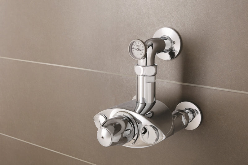 Detalj av termostatbatteri krom Grohe Grohtherm XL