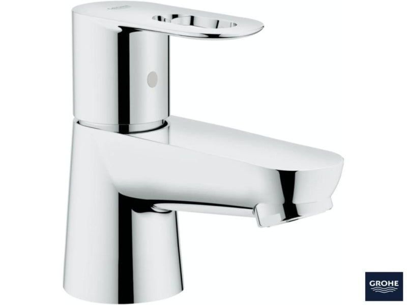 Detaljbilde av veggventil krom Grohe BauLoop